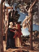 CRANACH, Lucas the Elder Crucifixion inso china oil painting artist